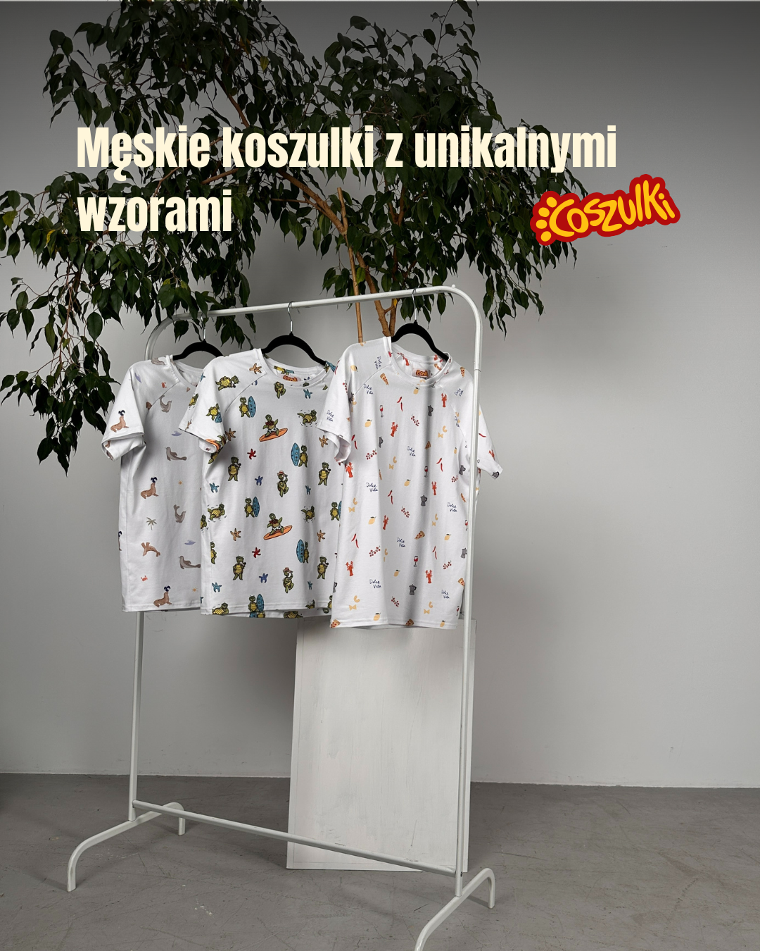 Męskie koszulki fullprint premium polskiej produkcji – unikalne wzory | Coszulki.pl