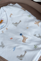 Coszulka foki męski t-shirt koszulka